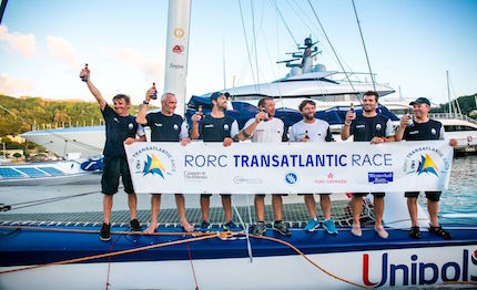 rorc transatlantic race maserati multi70 arrivato ieri grenada