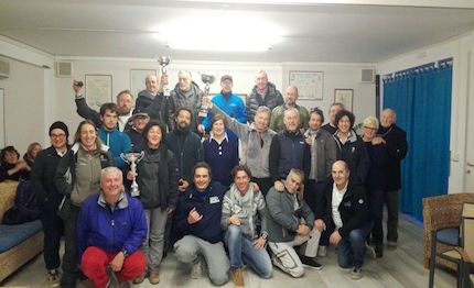 circolo nautico cervia si chiusa la prima manche del campionato invernale