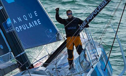 vendee globe le cleac vs thomson botti di inizio anno