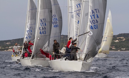 tutto pronto puntaldia per la prima tappa del circuito j24 della flotta sarda