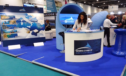 marina arechi sbarca al boot dusseldorf