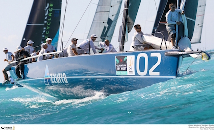 azzurra al comando della 52 super series key west