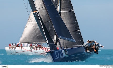 tp52 azzurra si mantiene agganciata al vertice della classifica