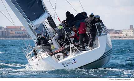 sole vento di maestrale nella seconda giornata del xviii campionato di vela altura citta di bari