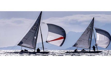 cannes dragon grand prix grande vittoria di bunker prince imbarcazione dello yacht club sanremo