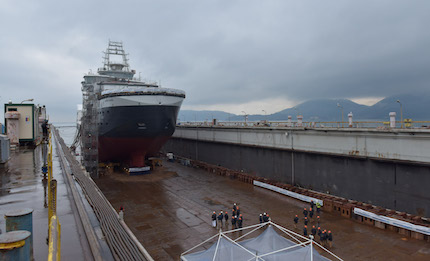 fincantieri varata muggiano kronprins haakon