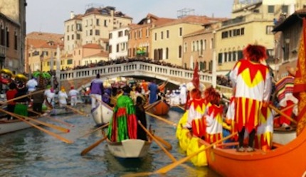 al lido di venezia la prima edizione del carnevale dello sportivo