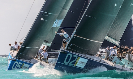 azzurra splendida doppietta alla 52 super series miami