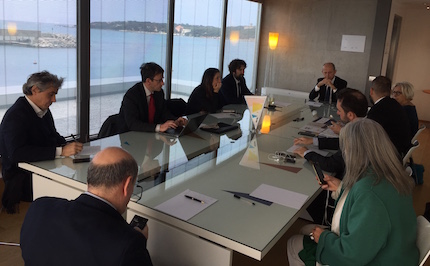tavola rotonda al porto marina cala de medici con assessore regionale stefano ciuoffo
