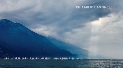 regata nazionale 420 prima giornata secco di vento