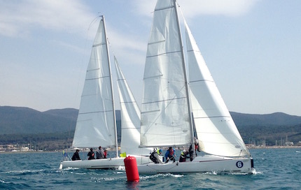 march match race vince con un en plein il cnva sailing team