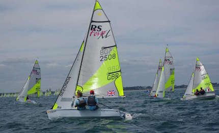 marina di grosseto la regata nazionale del doppio giovanile rs feva