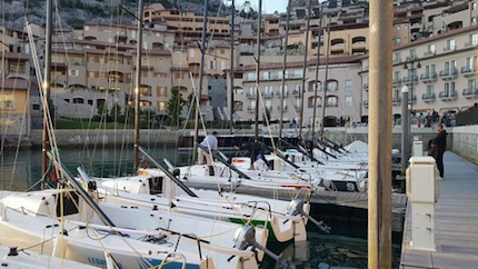 battesimo del mare per la flotta j70