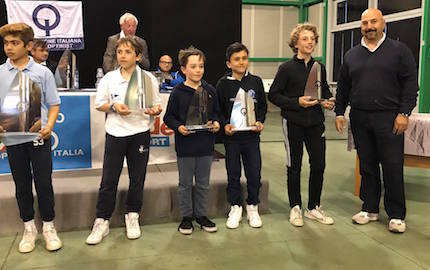 davide nuccorini la tappa del trofeo optimist italia kinder sport