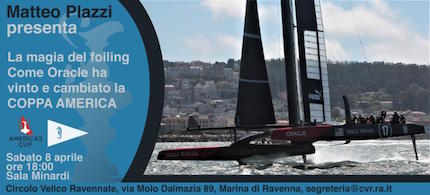 al circolo velico ravennate matteo plazzi racconta la magia del foiling