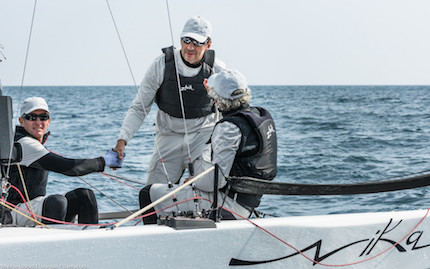 nika si aggiudica la tappa melges 20 world league di porto venere