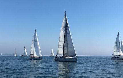 keep cool ha vinto la veleggiata di apertura del diporto velico veneziano