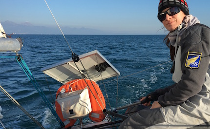 francesca komatar 232 pronta per la sua prima regata in solitario