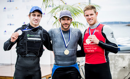 francesco marrai argento alla coppa del mondo di hyeres