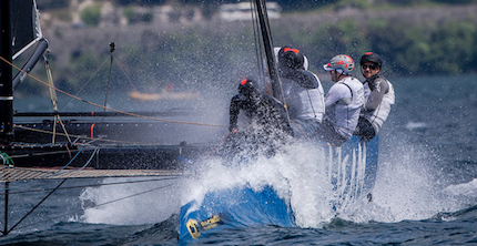gc32 riva cup tre barche in testa un punto dopo la prima giornata