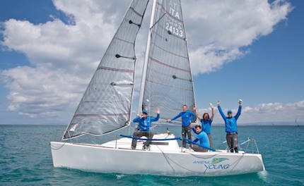 la coppa este nella mani di aniene young di luca tubaro la poderosa wasabino sul podio porto santo stefano