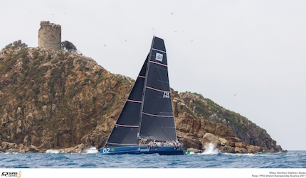 rolex tp52 worlds azzurra soffre ma combatte