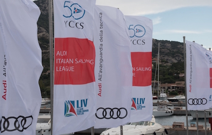 tutto pronto per audi italian sailing league
