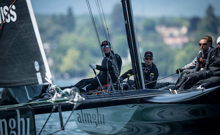 alinghi continua vincere nella circuito del d35 trophy