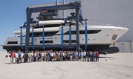 varata la terza navetta 37 la prima interamente costruita ad ancona