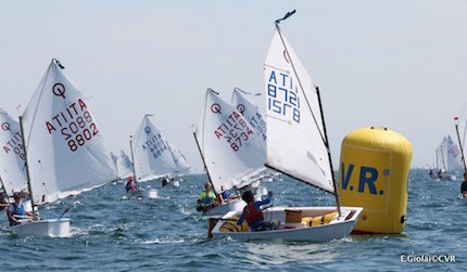 selezione nazionale optimist ravenna da sabato gold fleet con ulteriori regate