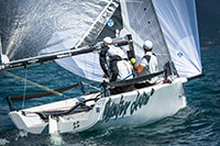 il melges 20 mascalzone latino jr sbarca in croazia