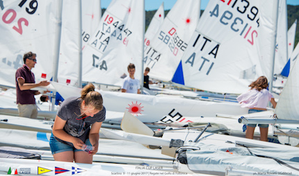 domani la finale della terza tappa del circuito italia cup laser 2017