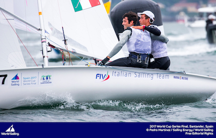 bronzo per 8217 italia nel 470 maschile con giacomo ferrari giulio calabr 242