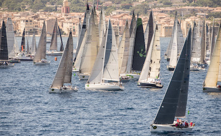 sole brezze leggere nella prima giornata di prove costiere alla giraglia rolex cup