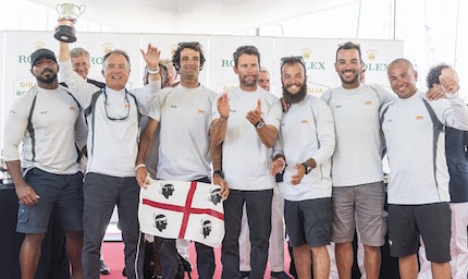 dhl adelasia di torres vince la 65a giraglia rolex cup