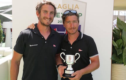 alberto bona alfagroupclass40 vincono la giraglia rolex cup