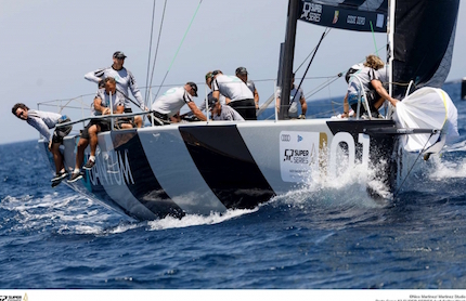 quantum racing passa al comando della audi sailing week