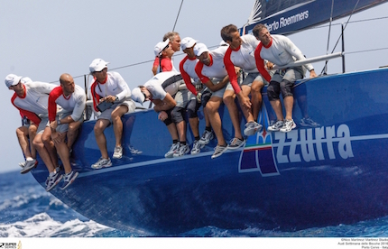 azzurra combatte ma non vince