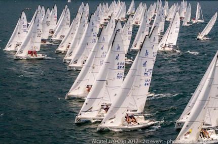 una frizzante prima giornata riva del garda