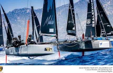 tutto pronto per catamarani volanti della gc32 villasimius cup
