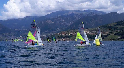 terza regata nazionale rs feva al lago iseo