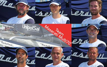 un team italo spagnolo bordo di maserati multi70 insieme giovanni soldini