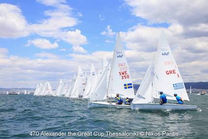 salonicco le regate del 470 world championship 2017