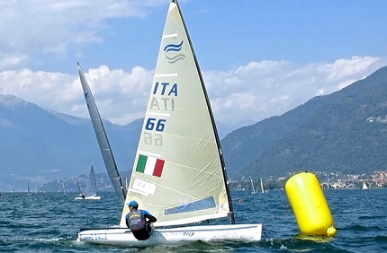 enrico voltolini si aggiudica dervio la quinta tappa della coppa italia finn