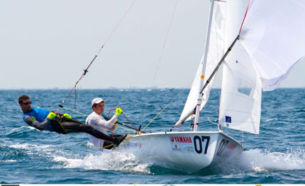 mondiale 470 equipaggi italiani accedono alla gold fleet