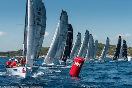 il russo victor al comando del melges 20 european championship 2017