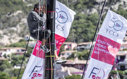 rolex farr 40 world championship regate annullate causa del maestrale