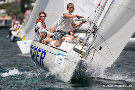 dopo itaca un altra bella regata con la salo sail meeting per la canottieri garda