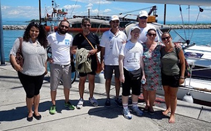 lignano sabbiaoro bordo di mezzi altura vele epoca deriva paralimpica skud18 kitesurf