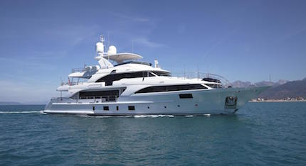 benetti consegna classic 121 lady lillian